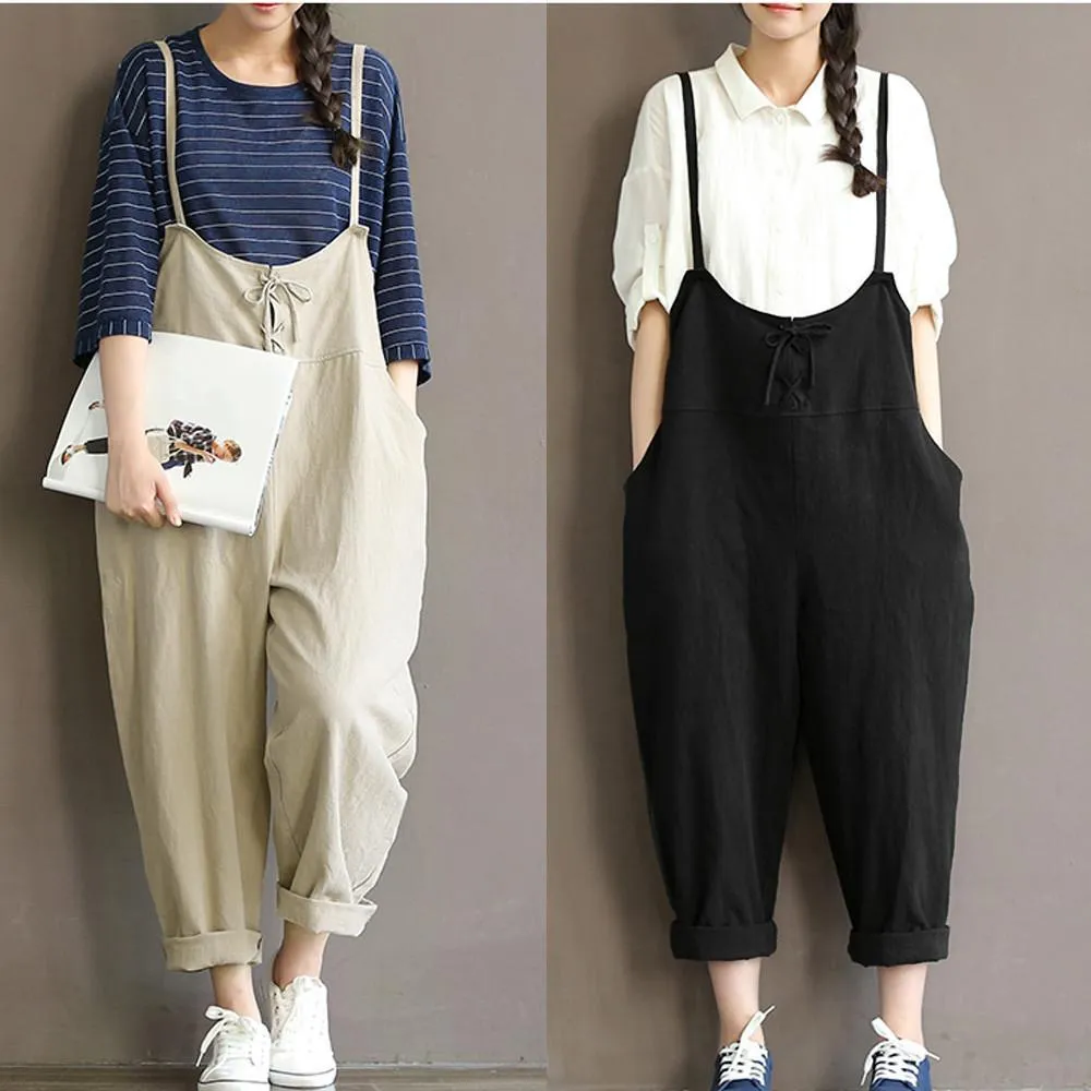 Overall Baggy Pants