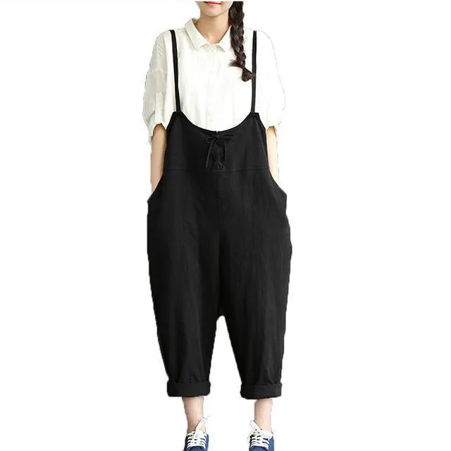 Overall Baggy Pants