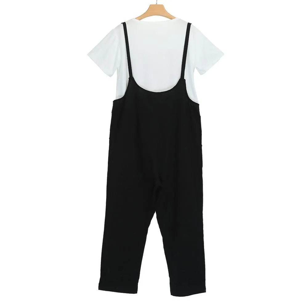Overall Baggy Pants