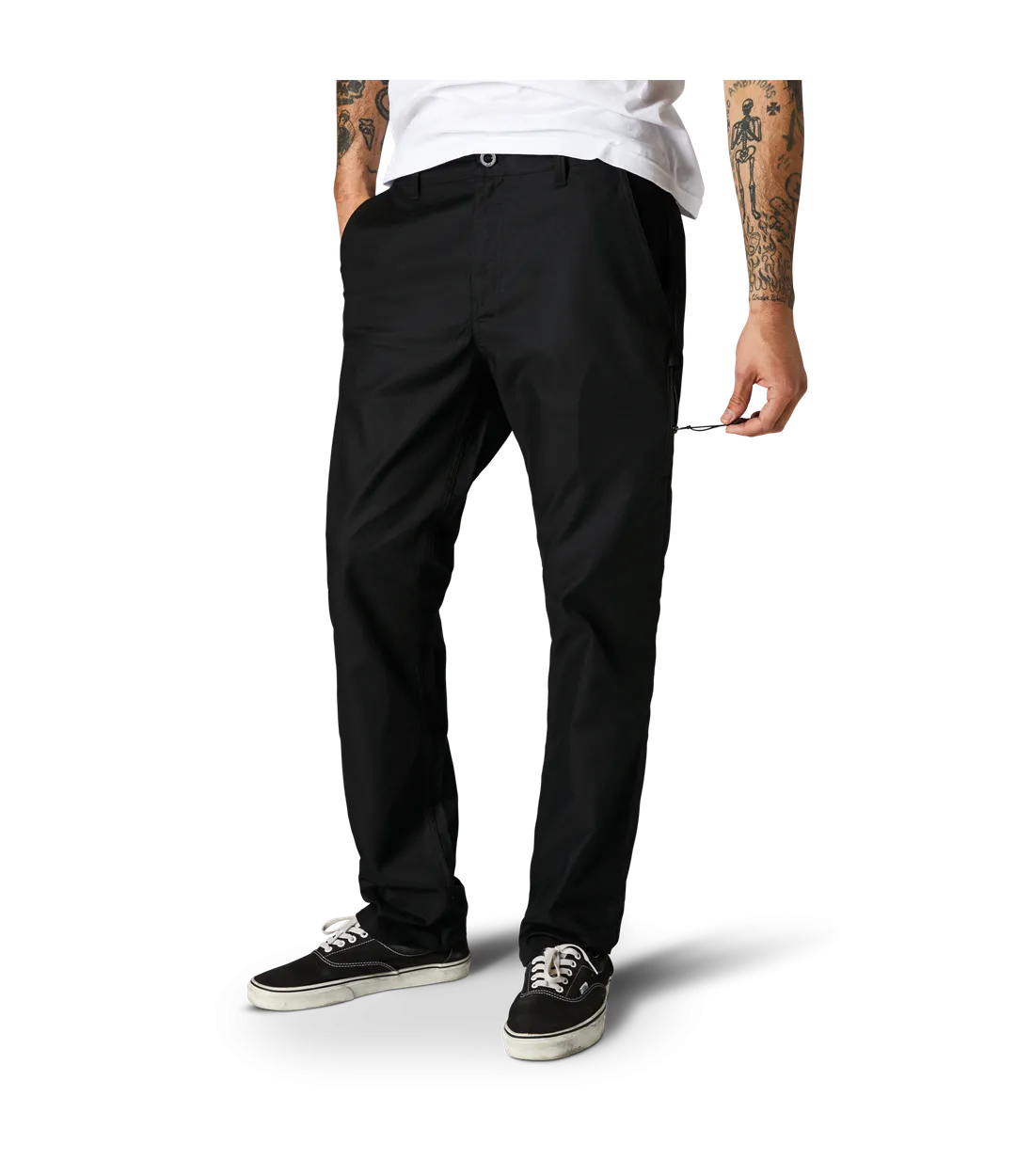 PANTALON FOX ESSEX STRETCH NEGRO