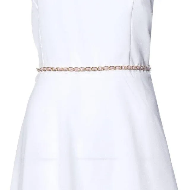 Pearl Flowers Belt