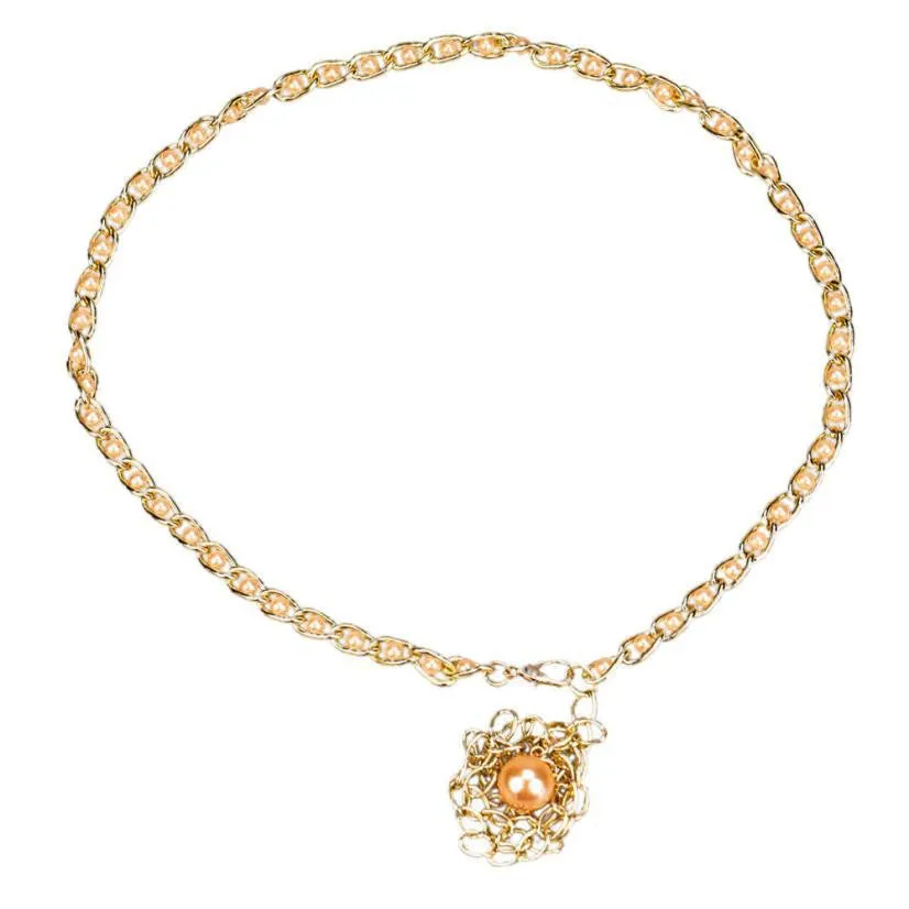 Pearl Flowers Belt