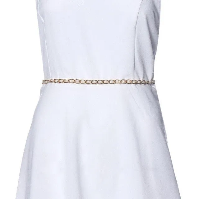 Pearl Flowers Belt