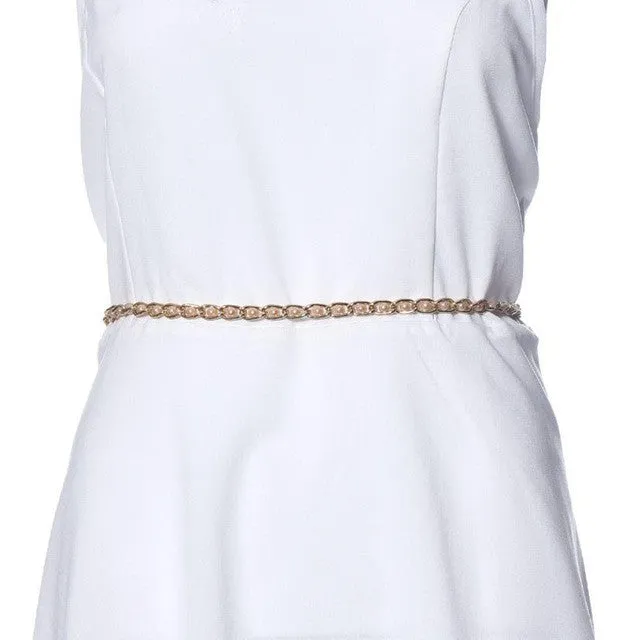 Pearl Flowers Belt