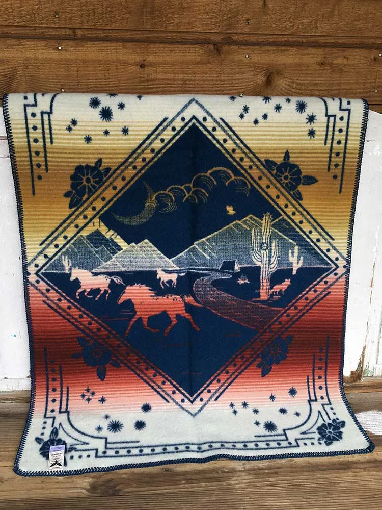Pendleton "Wind Riders" Baby Crib Blanket