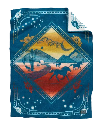 Pendleton "Wind Riders" Baby Crib Blanket