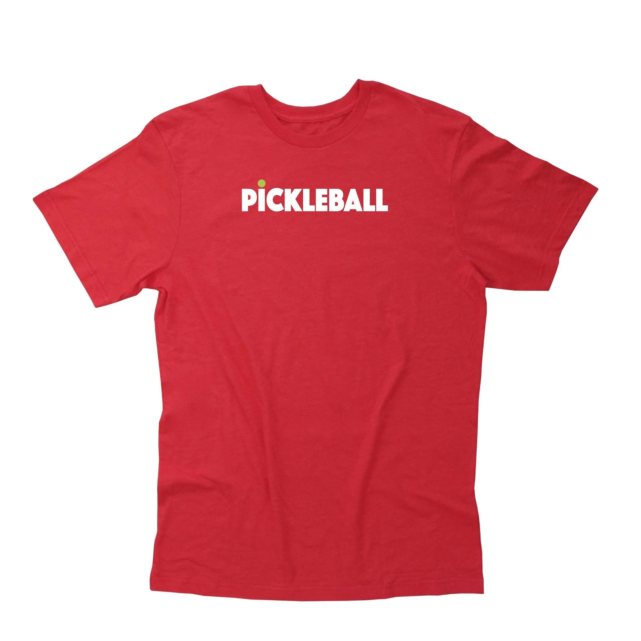 Pickleball Mens T-Shirt - Vintage Casual Cotton Blend