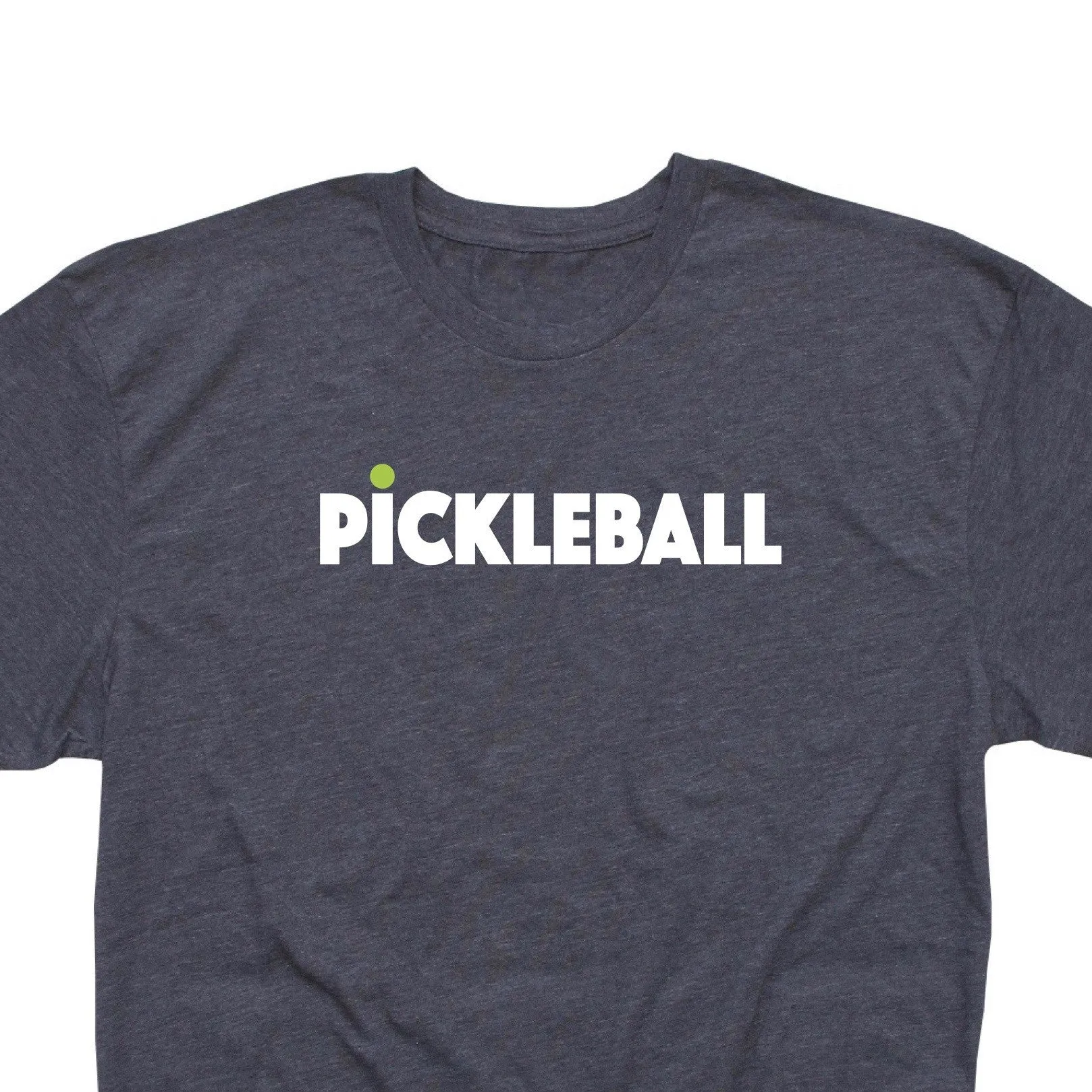 Pickleball Mens T-Shirt - Vintage Casual Cotton Blend