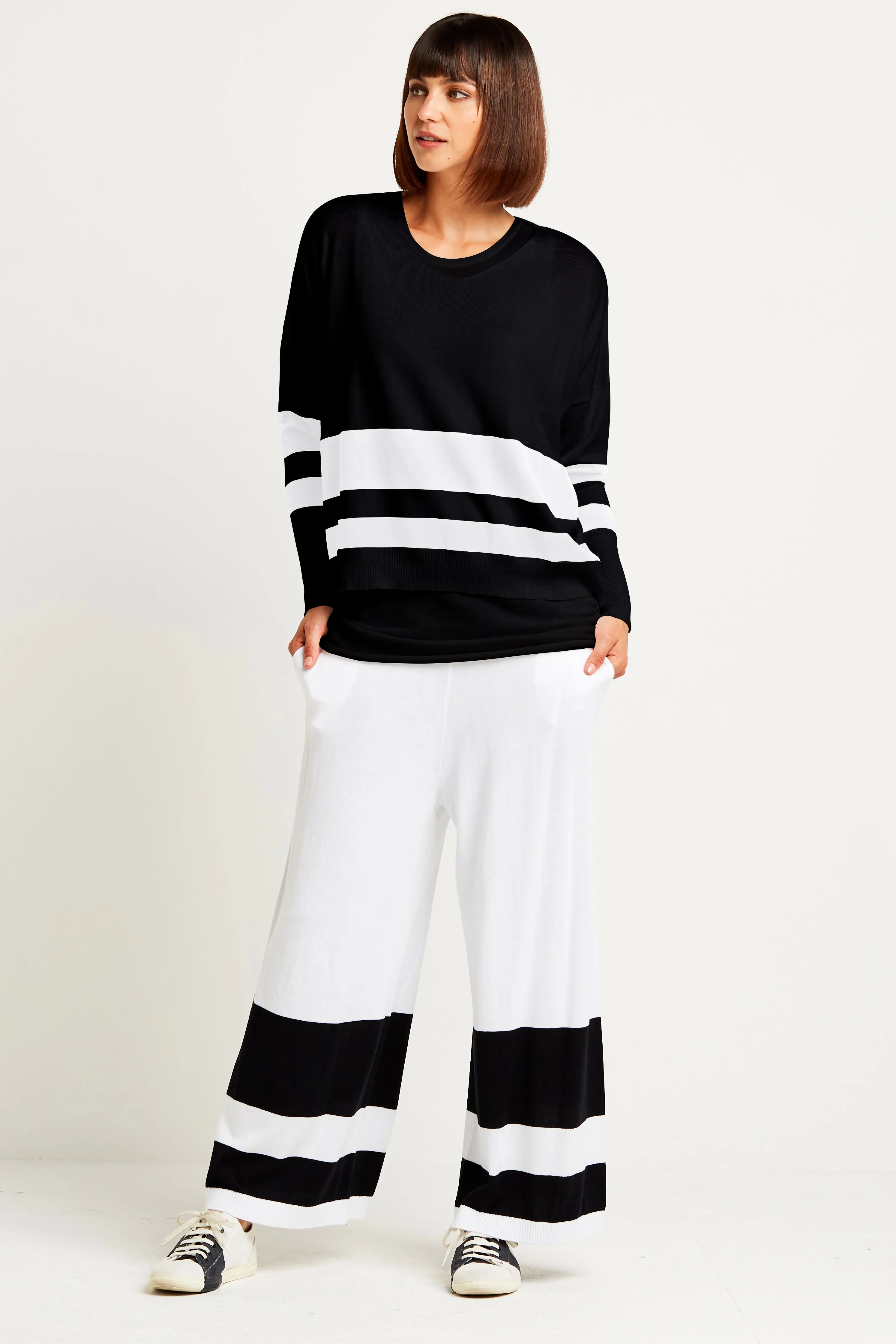 Pima Cotton Retro Knit Pants