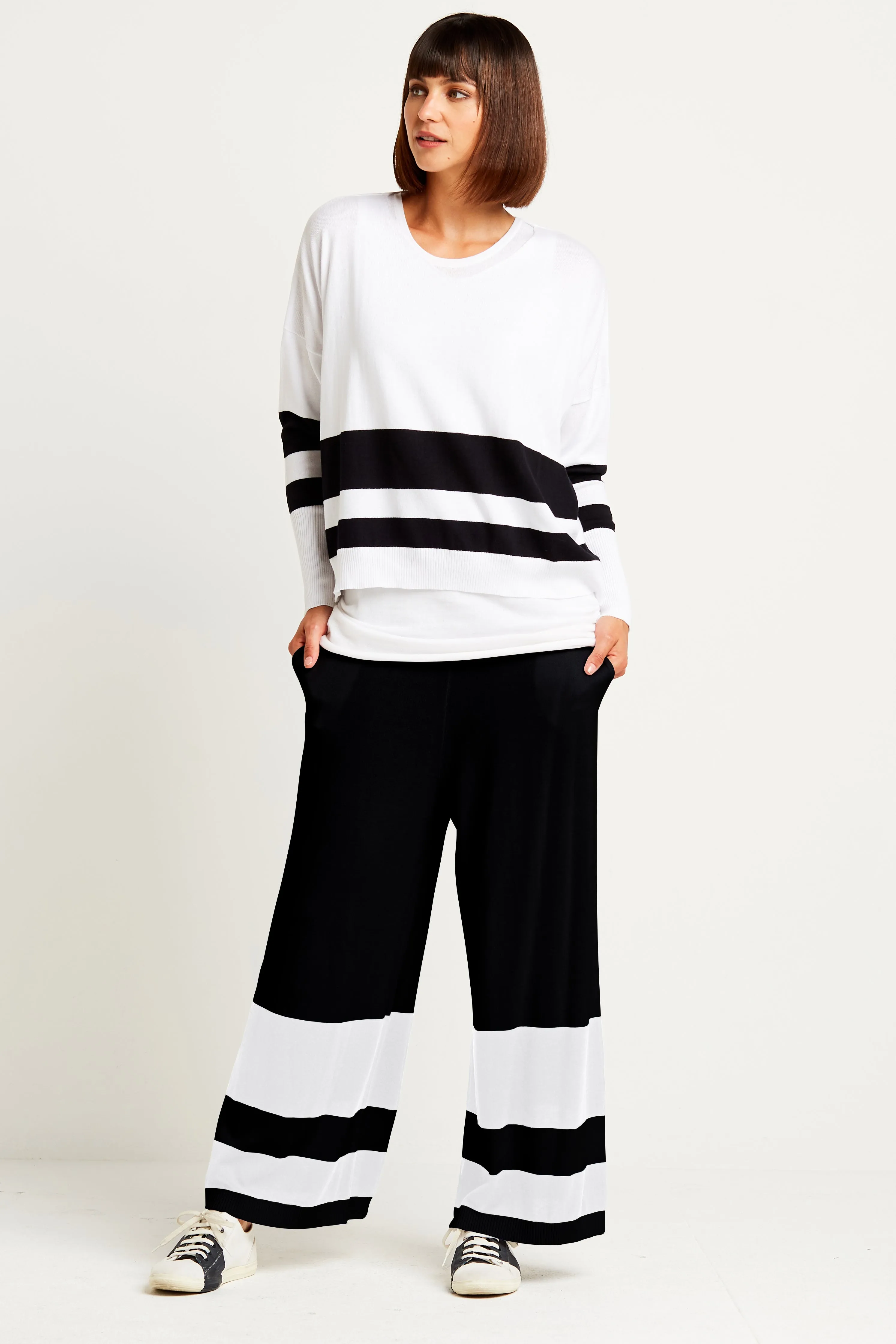 Pima Cotton Retro Knit Pants