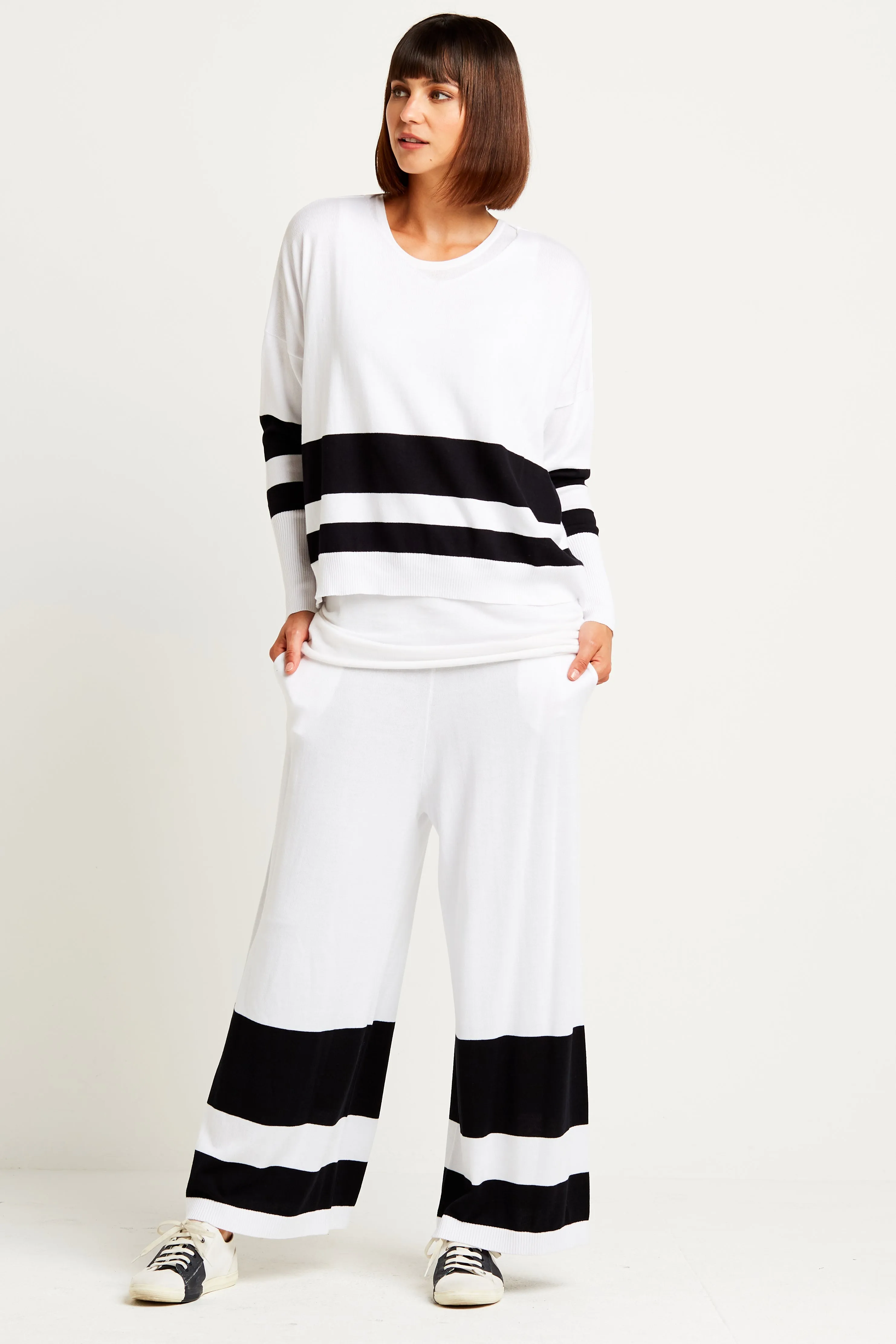 Pima Cotton Retro Knit Pants