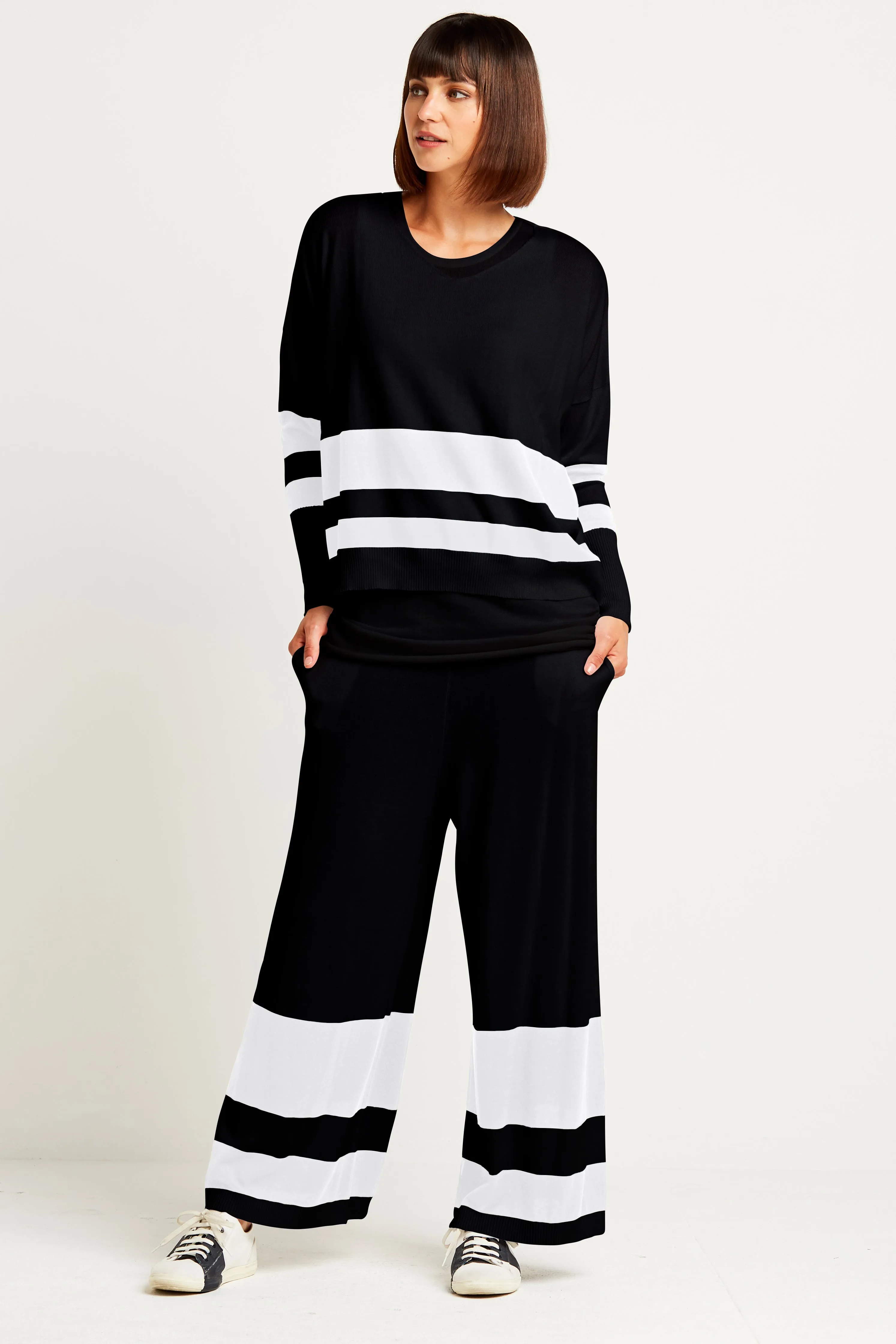 Pima Cotton Retro Knit Pants