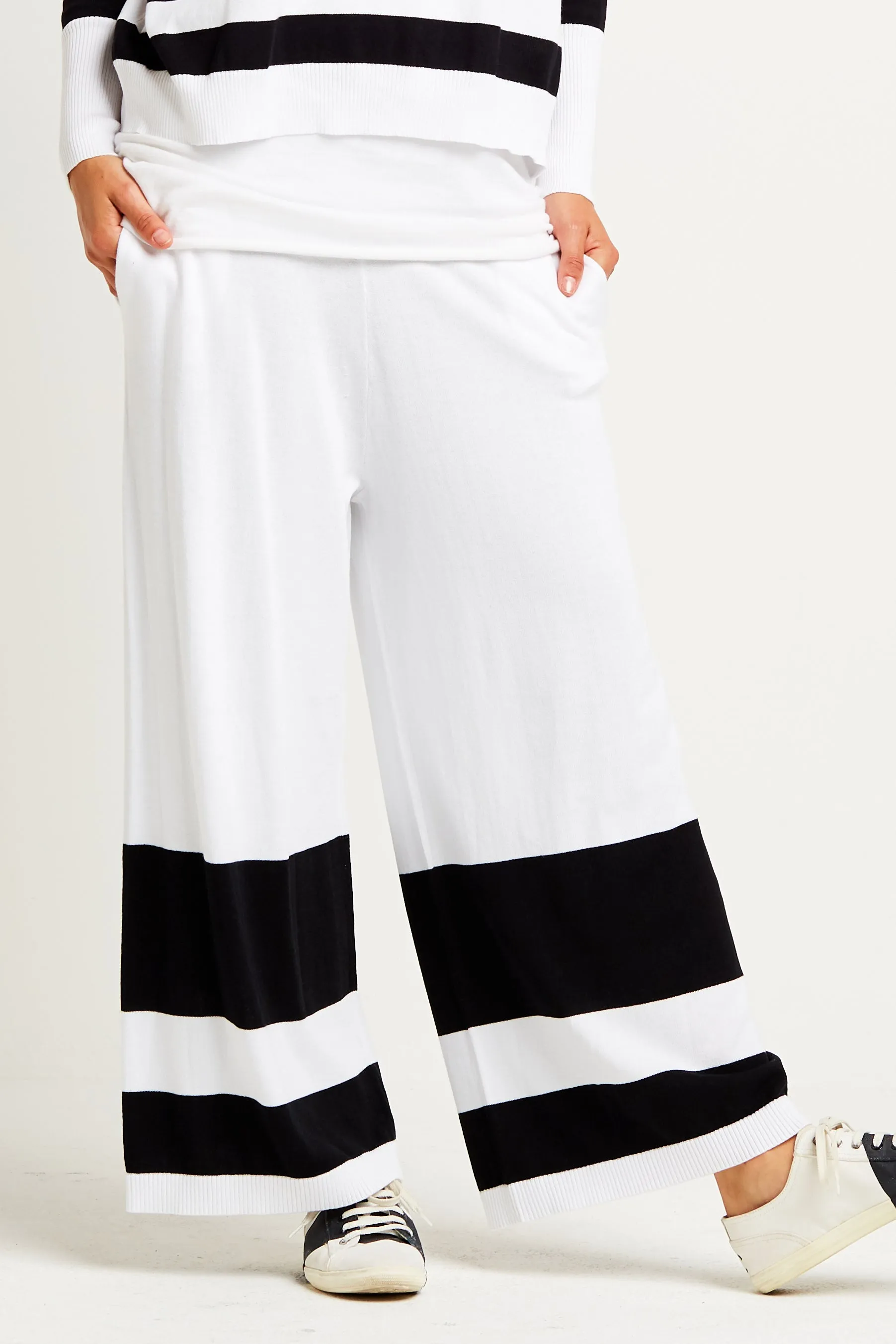 Pima Cotton Retro Knit Pants