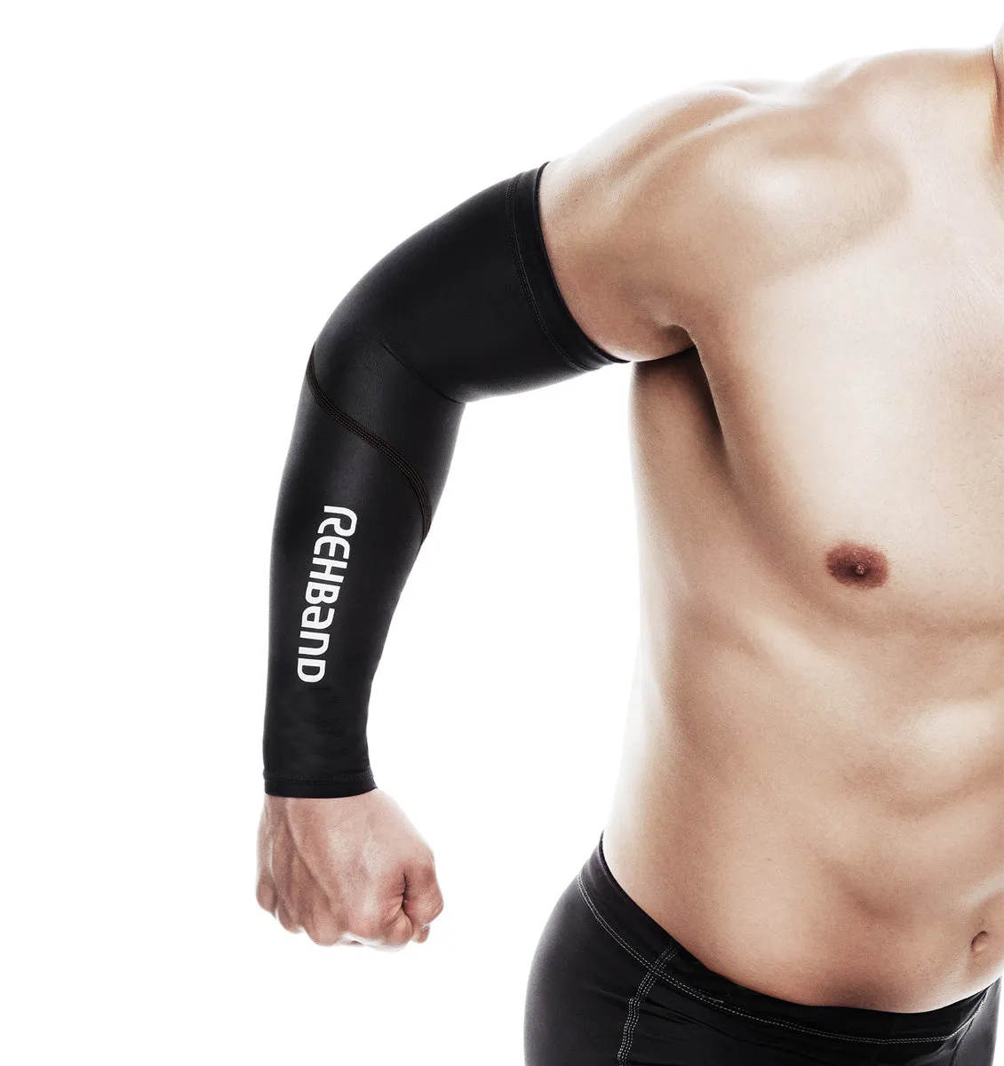 Rehband QD Compression Arm Sleeves - Black