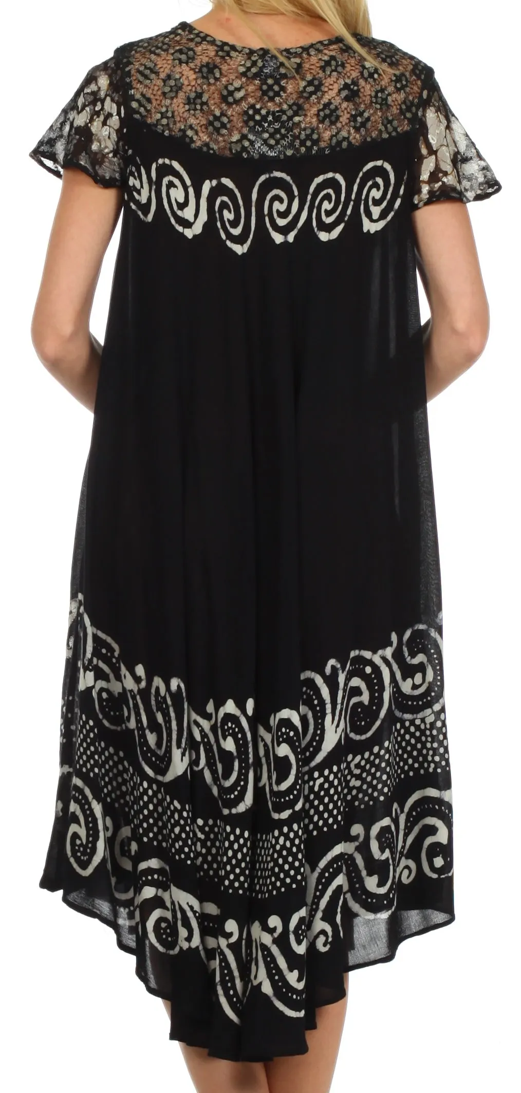 Sakkas Calista Embroidered Caftan Dress