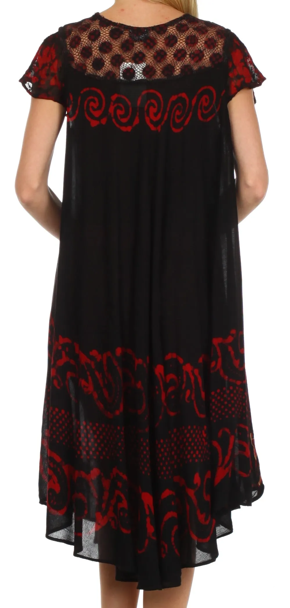 Sakkas Calista Embroidered Caftan Dress