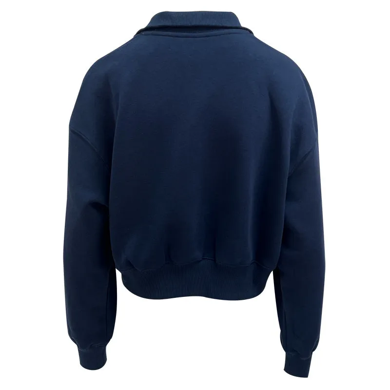 Sale - Nike Ladies Cropped 1/4 Zip Top