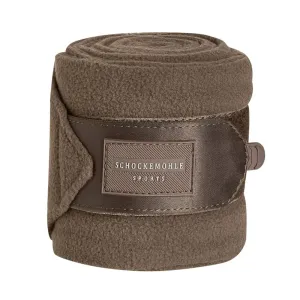 Schockemohle Polar Fleece Bandages Walnut