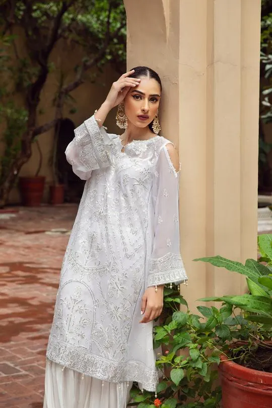 Shahnoor | Alizeh Embroidered Chiffon Festive Collection Shahtaj | Unstitched Embroidered Chiffon Suits