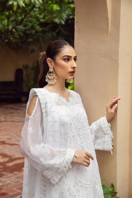 Shahnoor | Alizeh Embroidered Chiffon Festive Collection Shahtaj | Unstitched Embroidered Chiffon Suits