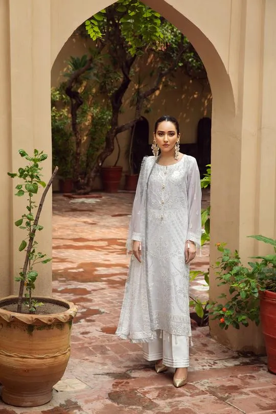 Shahnoor | Alizeh Embroidered Chiffon Festive Collection Shahtaj | Unstitched Embroidered Chiffon Suits