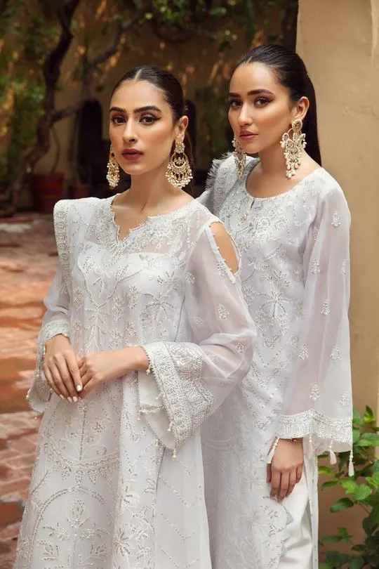 Shahnoor | Alizeh Embroidered Chiffon Festive Collection Shahtaj | Unstitched Embroidered Chiffon Suits