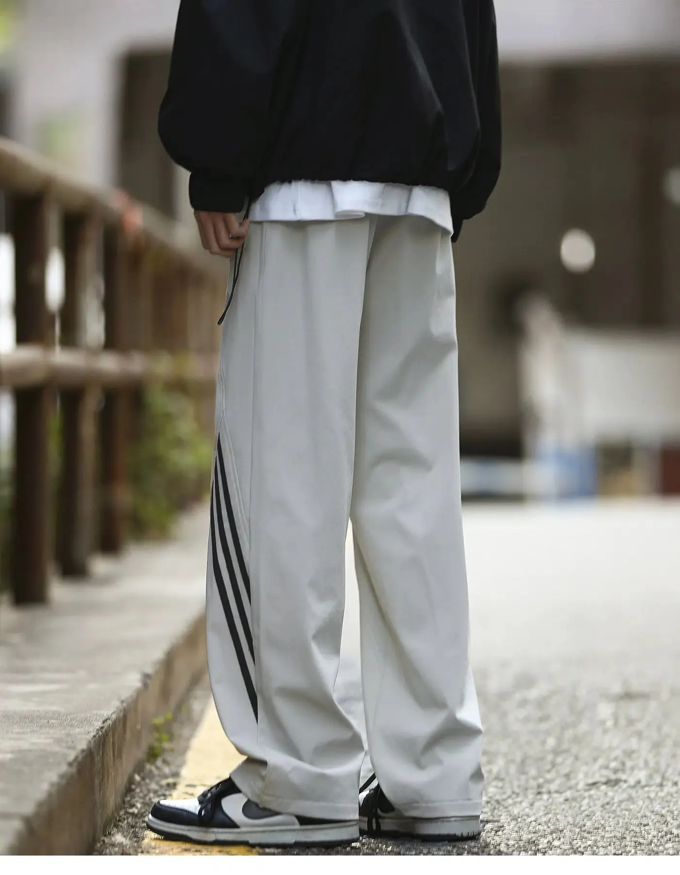 Side Stripes Casual Pants