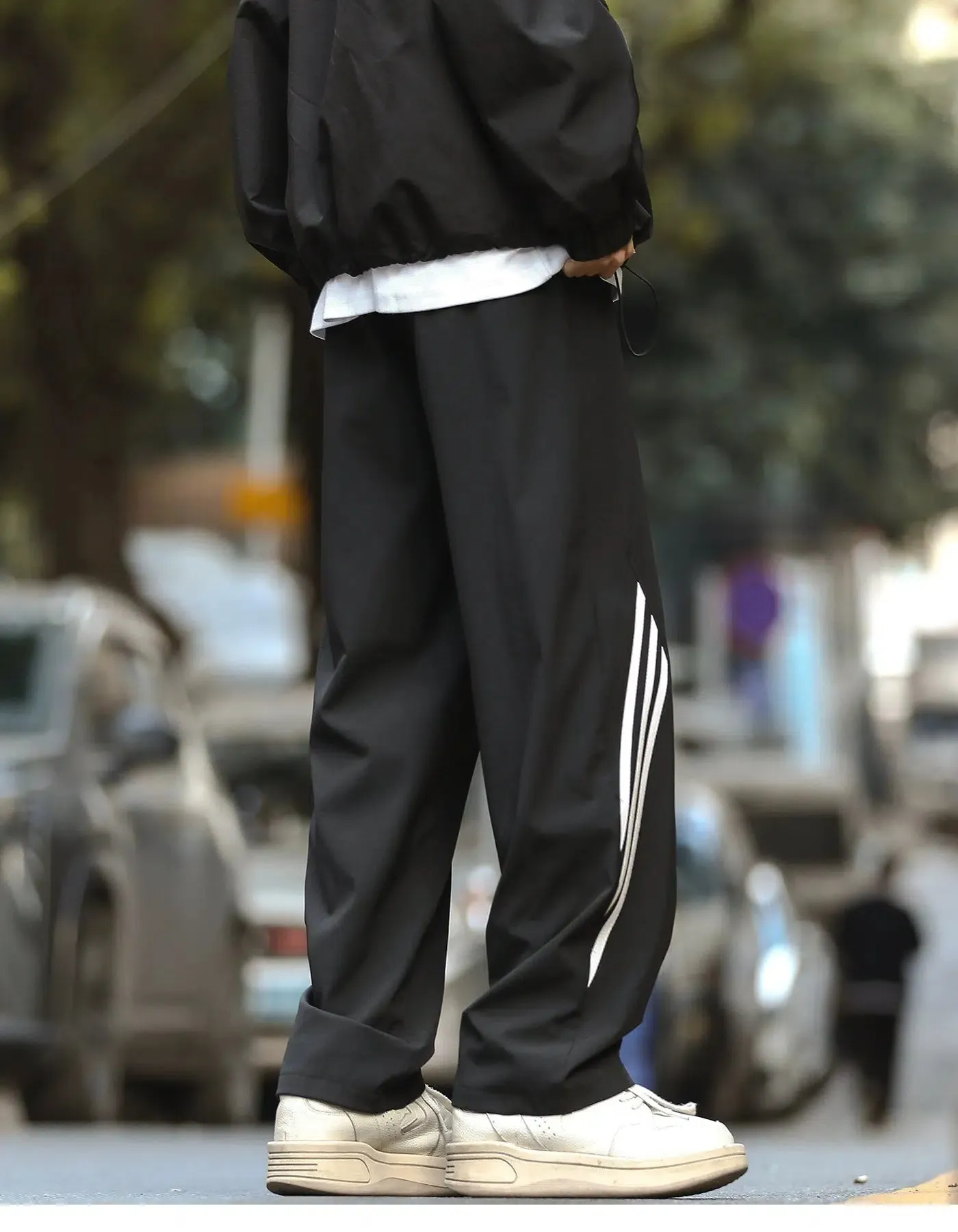 Side Stripes Casual Pants