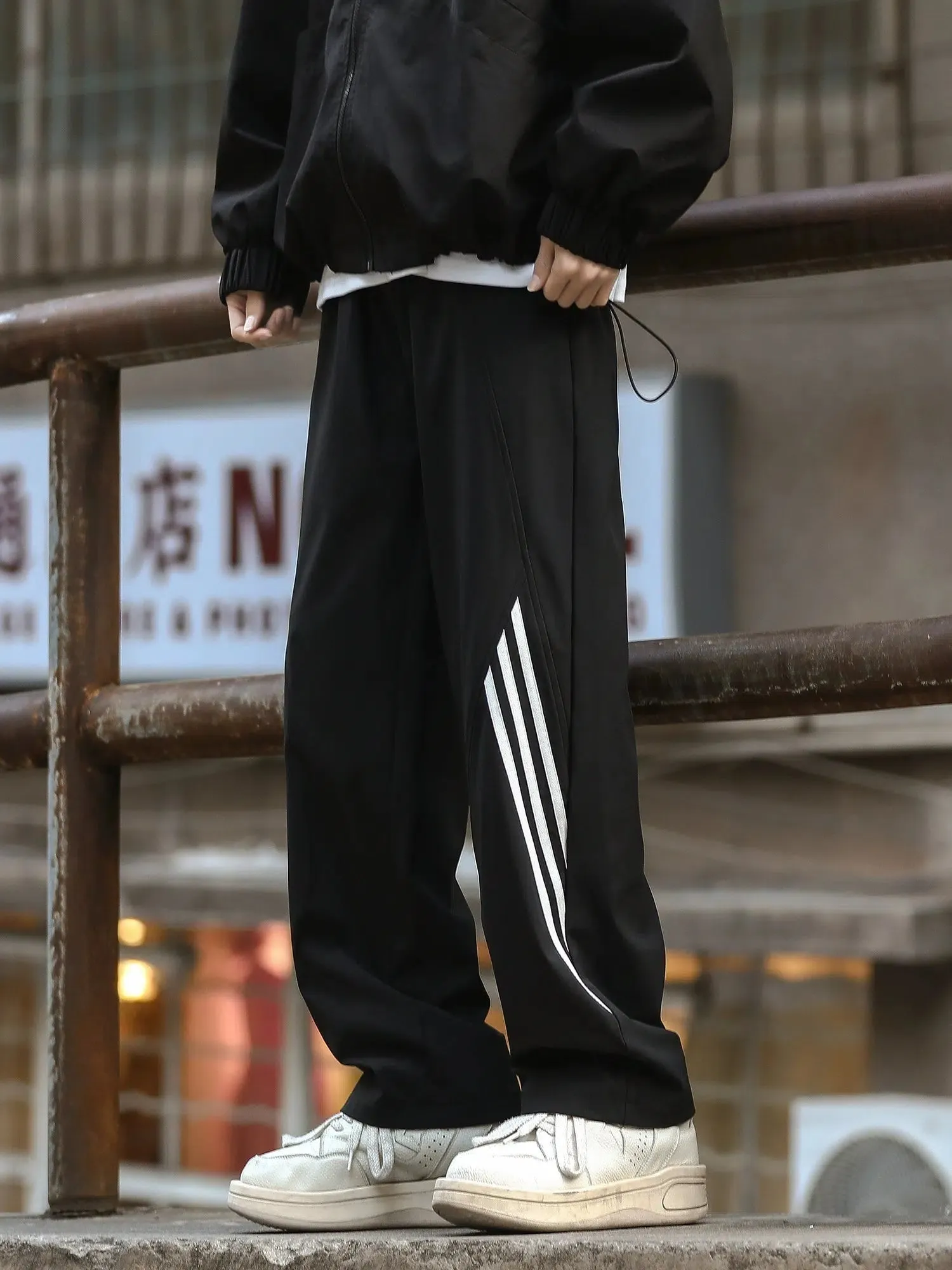 Side Stripes Casual Pants