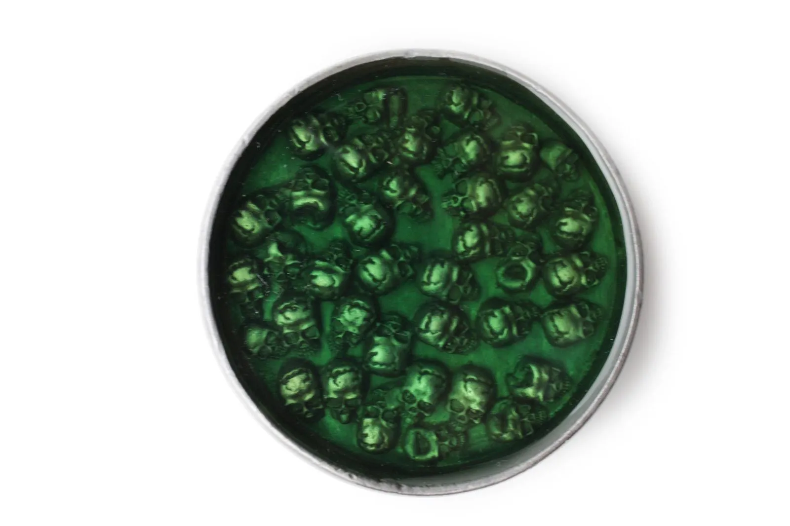 Silver Metal Round Belt Buckle Skeleton Skulls Gothic Green Brown Men Halloween Punk Accessories
