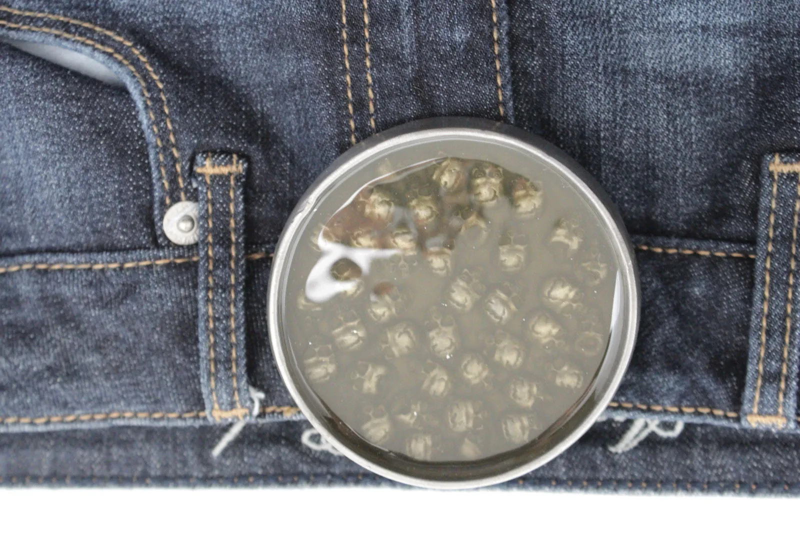 Silver Metal Round Belt Buckle Skeleton Skulls Gothic Green Brown Men Halloween Punk Accessories