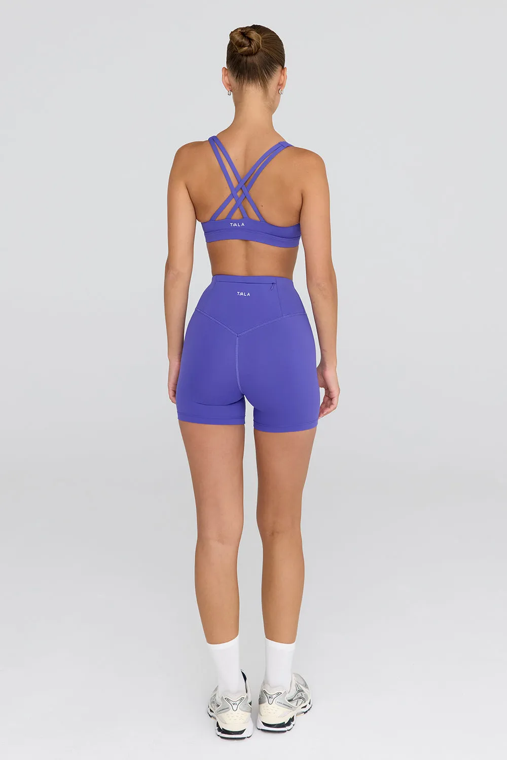 SKINLUXE TANK SPORTS BRA - GRAPE