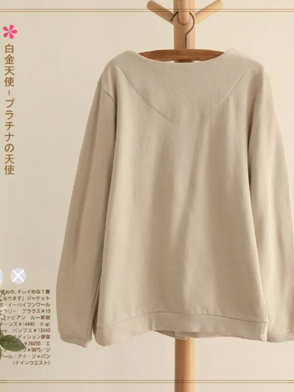 sleepy owl decorative cardigan