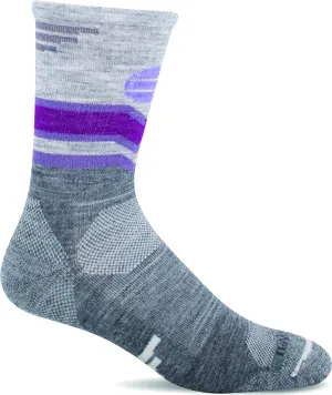 Sockwell Women's Mountain Beat Crew Moderate Compression Sock