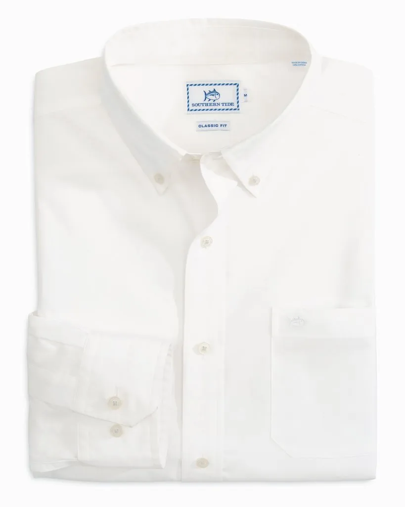 SOUTHERN TIDE SULLIVANS SOLID SPORT SHIRT