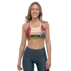 Sports Bra "Waiting for Mom"