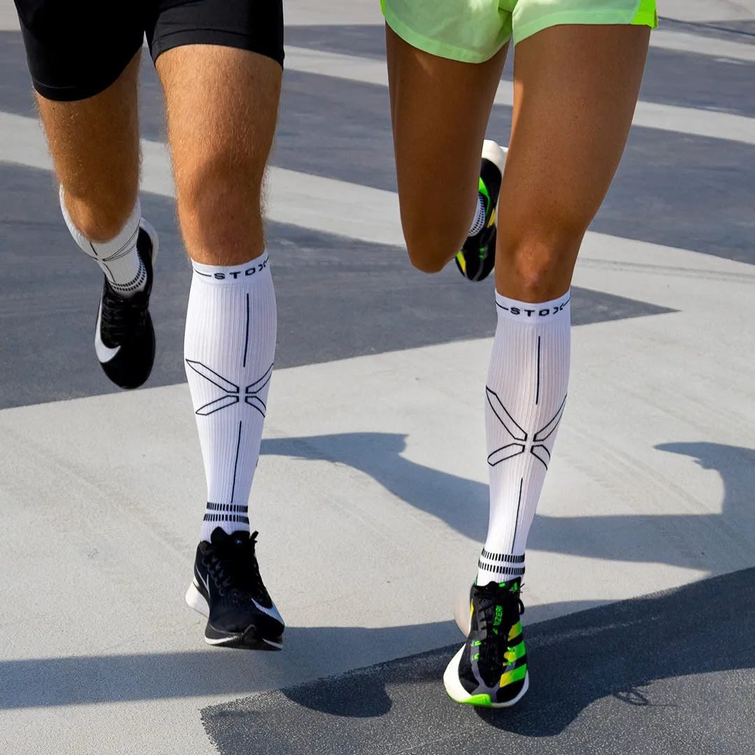 Sports Socks Men 2024 | White / Black