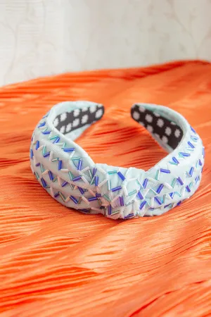 Sprinkle Beaded Twist Knot Headband