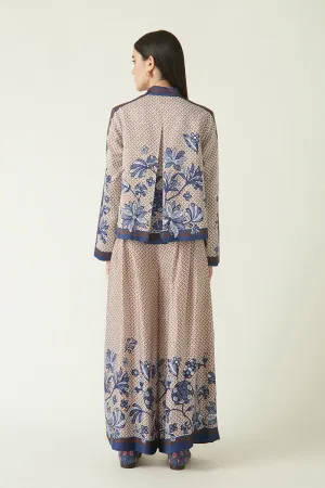 Summer Pant Linen Satin Garut Printed-Java E2-Fashion Edit-2JV-30-Payal Pratap