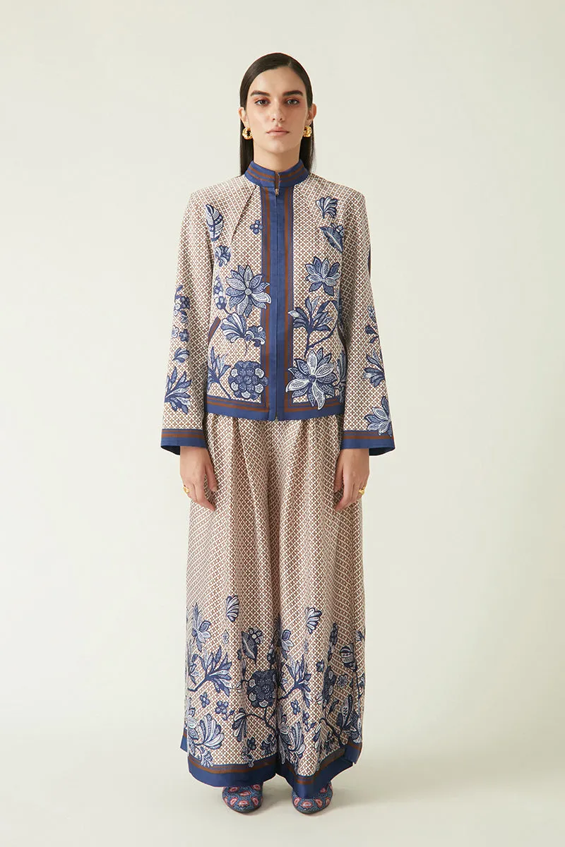 Summer Pant Linen Satin Garut Printed-Java E2-Fashion Edit-2JV-30-Payal Pratap