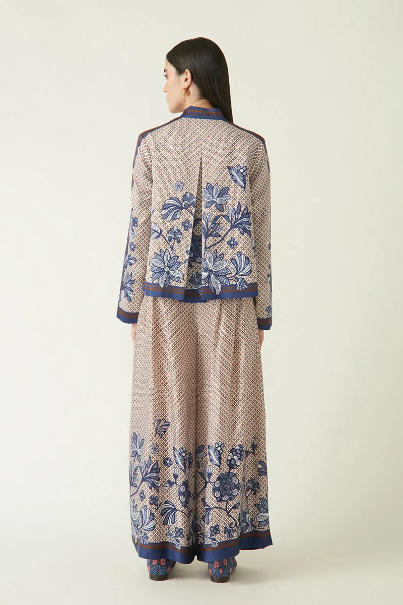 Summer Pant Linen Satin Garut Printed-Java E2-Fashion Edit-2JV-30-Payal Pratap