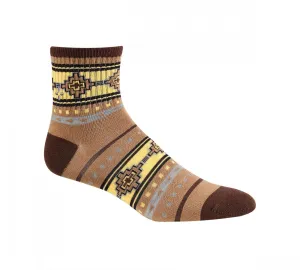 Sun   Stone Mens Aztec Patterned Half Calf Socks