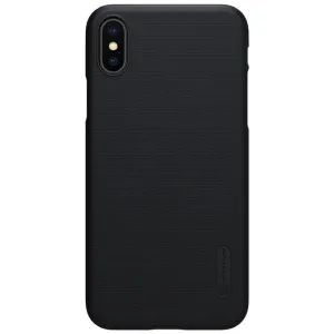 Super Frosted Shield  Hard Back Phone Case For Apple Iphone X   Protect Film - Black,Brown,Gold,Rose Gold,Red,White