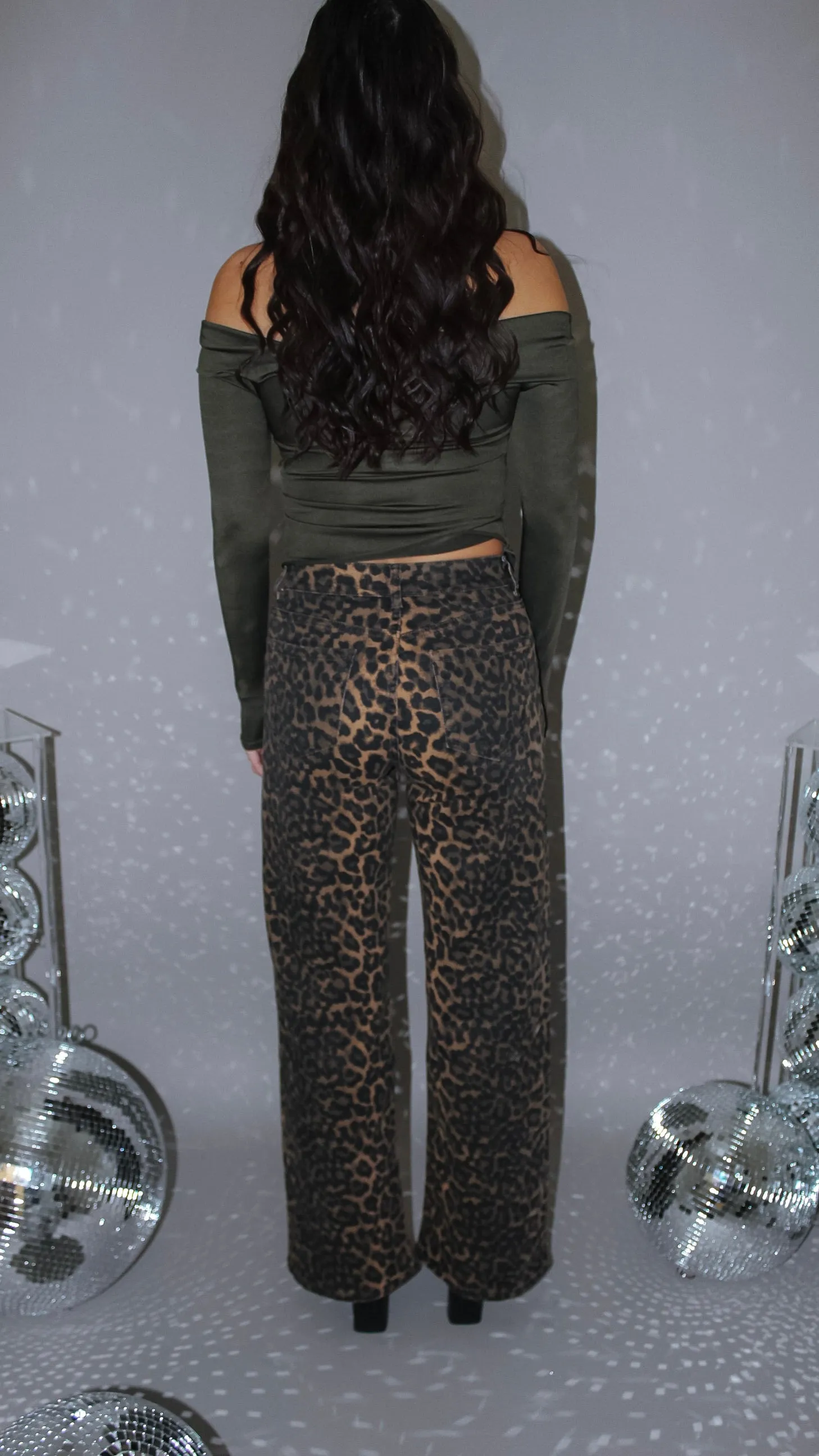 Super Trendy Leopard Jeans