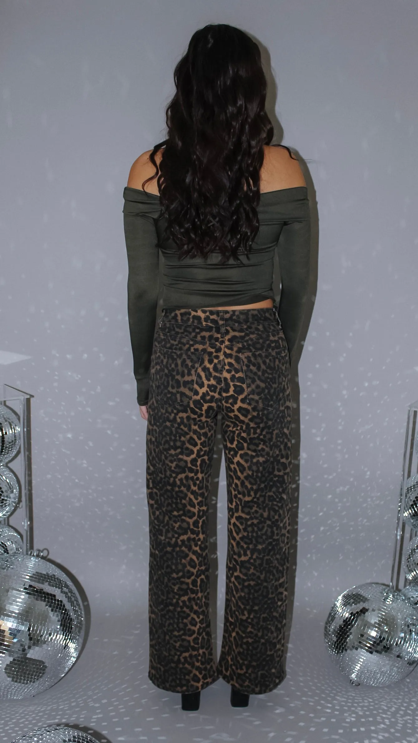 Super Trendy Leopard Jeans