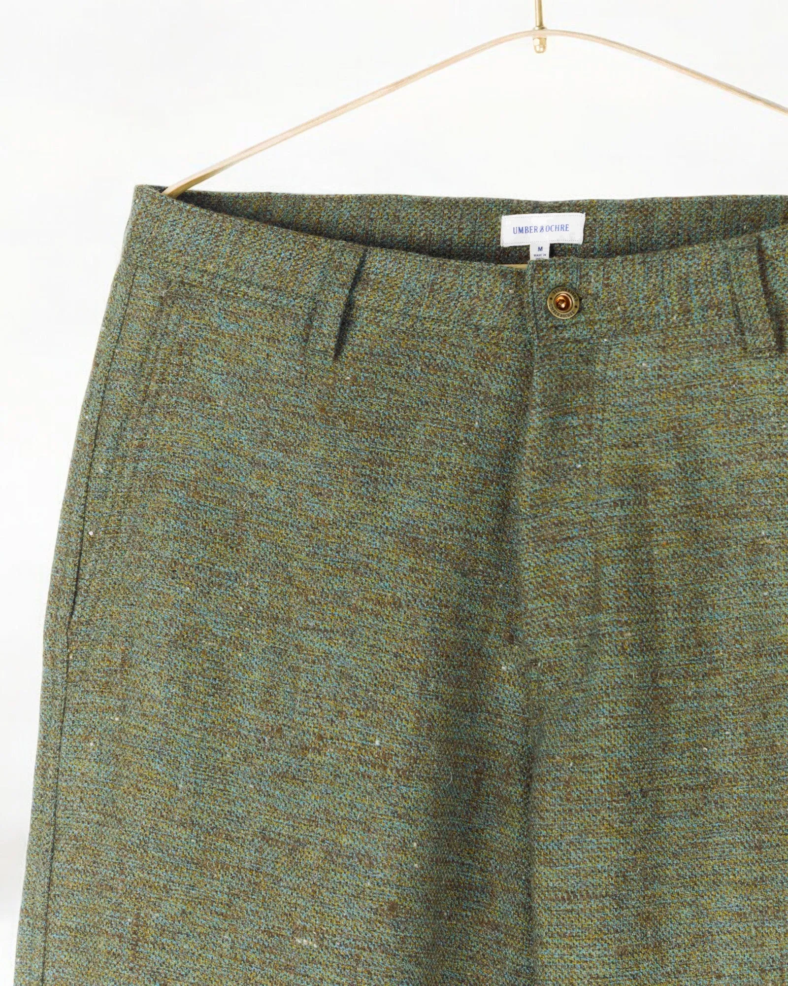 Tamal Pant Mélange Wool in Marine