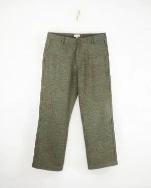 Tamal Pant Mélange Wool in Marine