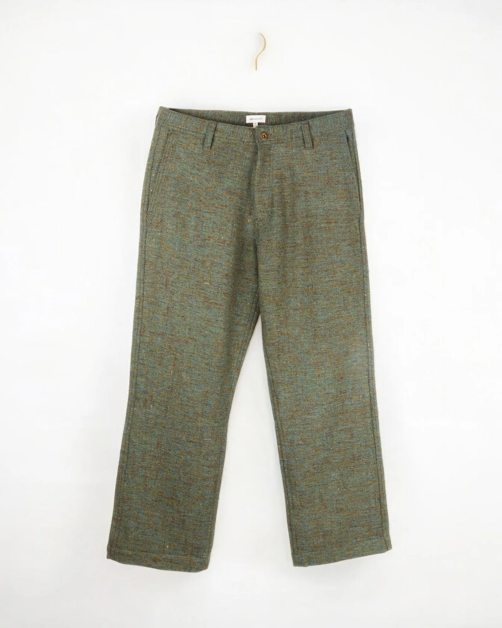Tamal Pant Mélange Wool in Marine