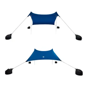 TARP DE PLAGE ANTI UV BLEU