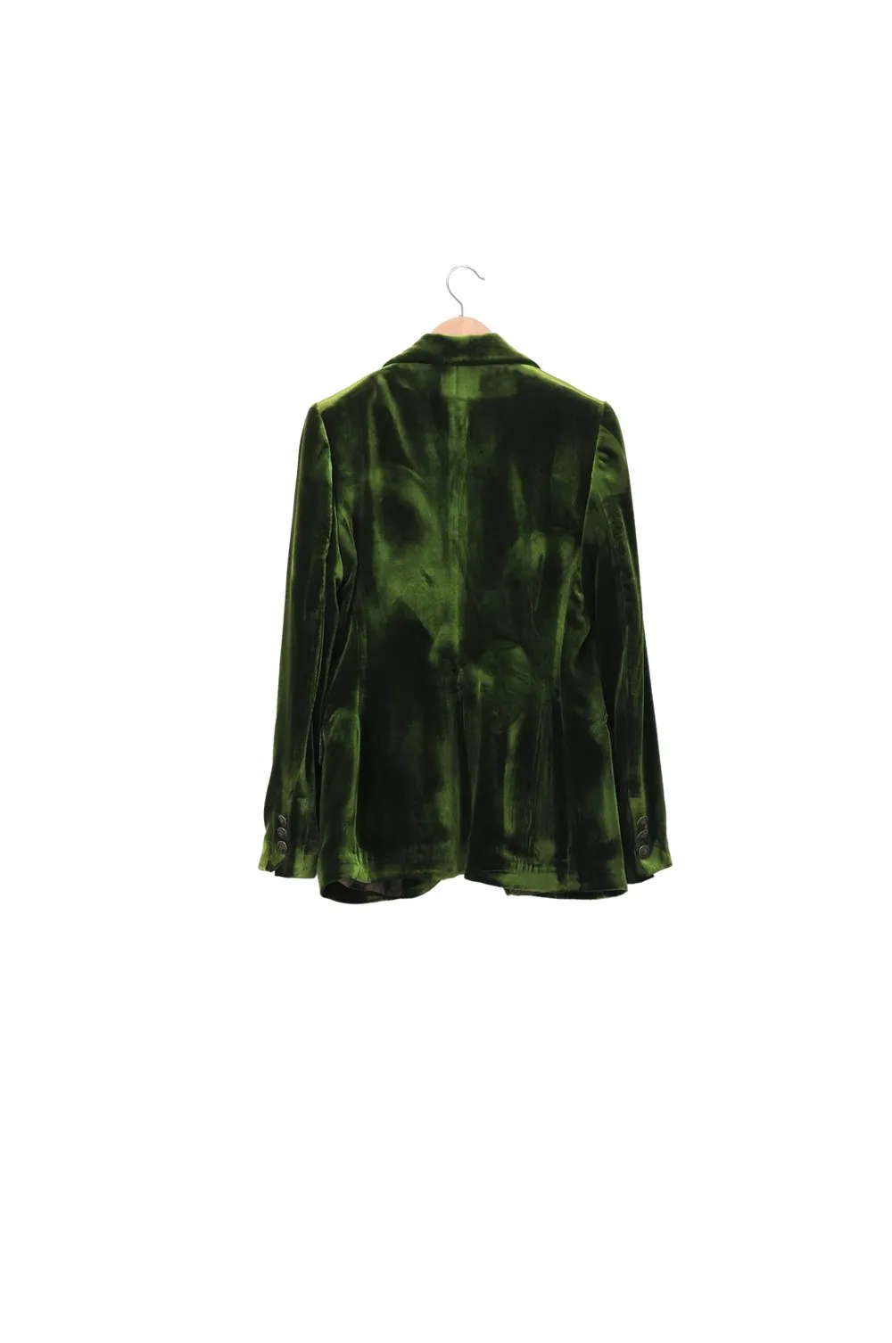 T.ba Swing Jacket In Silk Velvet